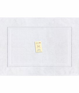 Полотенца для ног – хлопок/махра – 50 x 80 см – Белый