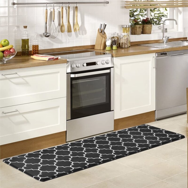 Коврики кухонные 44 x 119 x 1 см Черные