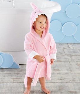  SPA Халат Розовая  Акула L (3-6 лет) 